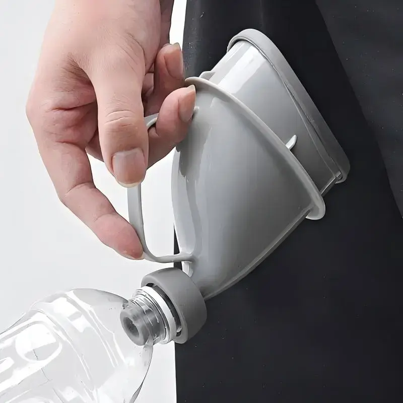 Reusable Car Urine Bottle, Portable Car Emergency Urine Bottle with Lid, Car Emergency Solution for Men & Women, Car Interior Accessories, Travel Accessories, Camping Supplies