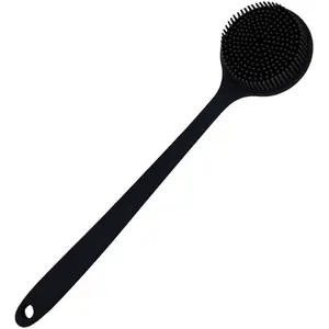 Silicone Body Scrubber, Long Handle Back Scrubber for Shower, Silicone Body Brush Shower Scrubber For Body, Shower Srush Back Brush Body Exfoliator