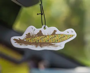 Duck Boat - air freshener - Black Ice scent.