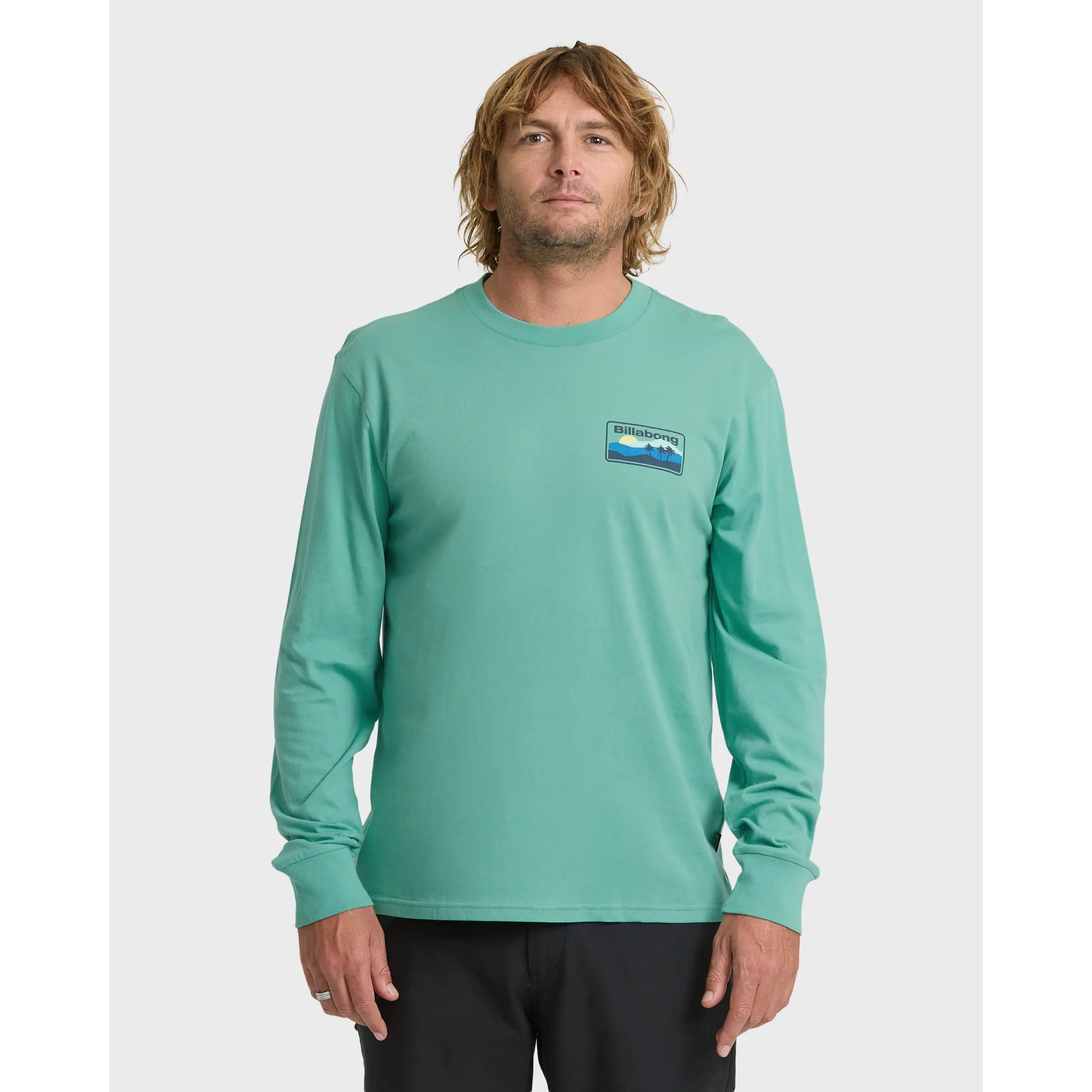 Range Adventure Division Premium Long Sleeve Knit T-Shirt - Jade
