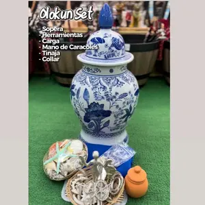 Set de santos (Olokun,Orishaoko,Ochosi)
