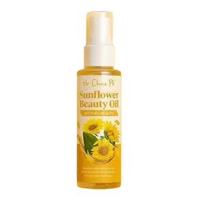 Her Choice PH Sunflower Beauty Oil with Kojic Acid - 100ml | Nourishing & Soothing Skin Oil for a Radiant Glow