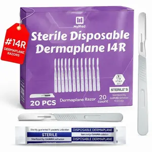 14R Disposable Dermaplane Razors- Pack of 20 Dermaplane Razors for Women Face Shaving Razors.