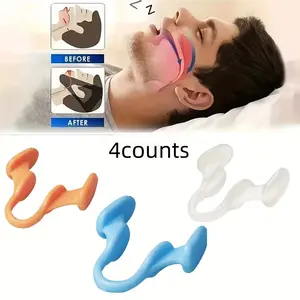 Sleep Aid Nose Expander, 4 Counts Breathable Nose Shaper, Breathing Aid Nose Massager, Sleep Aid Nose Shaper, Body Care Tool