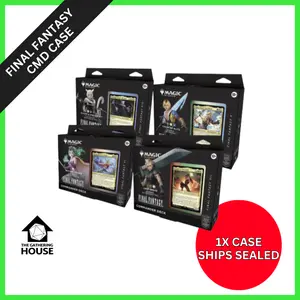 FINAL FANTASY Commander Deck Display - Commander: FINAL FANTASY (FIC) - MTG - Magic the Gathering