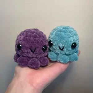 Mini Crochet Octopus - Stuffed Toy - Handmade Amigurumi - Crochet Plushie