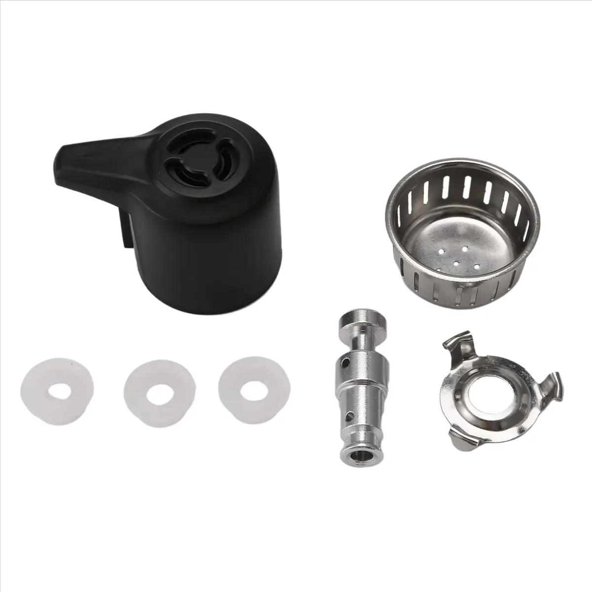 Steam Release Handle Float Valve Replacement Parts with 3 Silicone Caps for Instantpot Duo 3, 5, 6 QT,Duo Plus 3, 6 QT Durable Gas Regulator