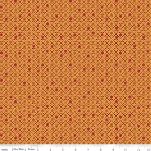Fabric Riley Blake Autumn Zinnia Bee Plaids by the Quarter Yard C12024-AUTUMN