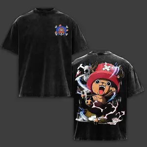 Limited Edition Tony Tony Chopper T-shirt Washed Retro Vintage OnePieceee Anime Manga Heavy Cotton Graphics Tee Unisex Graphic 90s Cotton, Gift For Otaku, Anime Manga Y2K Streetwear
