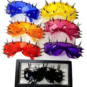Spiked Gothic Chic Rockstar Sun/ Club Punk Rock Glasses