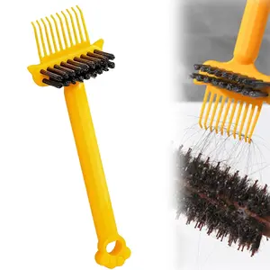 Two-In-One Hair Comb Cleaning Brush, Easily Remove Residual Hair and Dust, Home Salon Universal Cleaning Tool, Essential Grooming Accessory