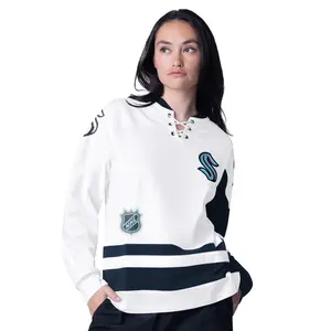 Seattle Kraken Womens Starter Hat Trick Long Sleeve