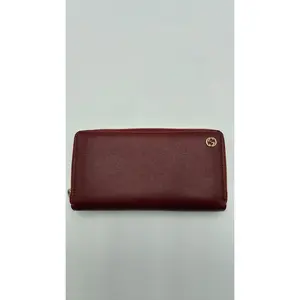 Pre-owned GUCCI Leather Luxury Bags & Accessories Betty Zip Around Wallet, Red Date Code: 309705534563V Entrupy ID: H77CJ39