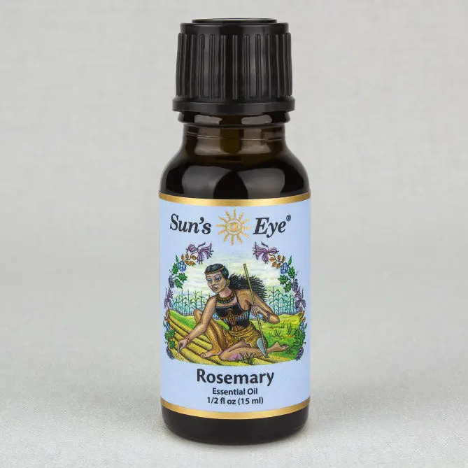 Rosemary Essential Oil, Pure Therapeutic-Grade Oil for Aromatherapy, Natural Alternative Medication for Relaxation