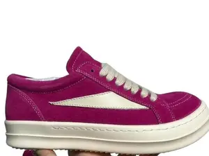Outdoor Designer Height Increasing Retro Shoes for Men and Women Ro Top Layer Cowhide Flat Trainers Luxury White Little Triangle Suede High Street Trainers