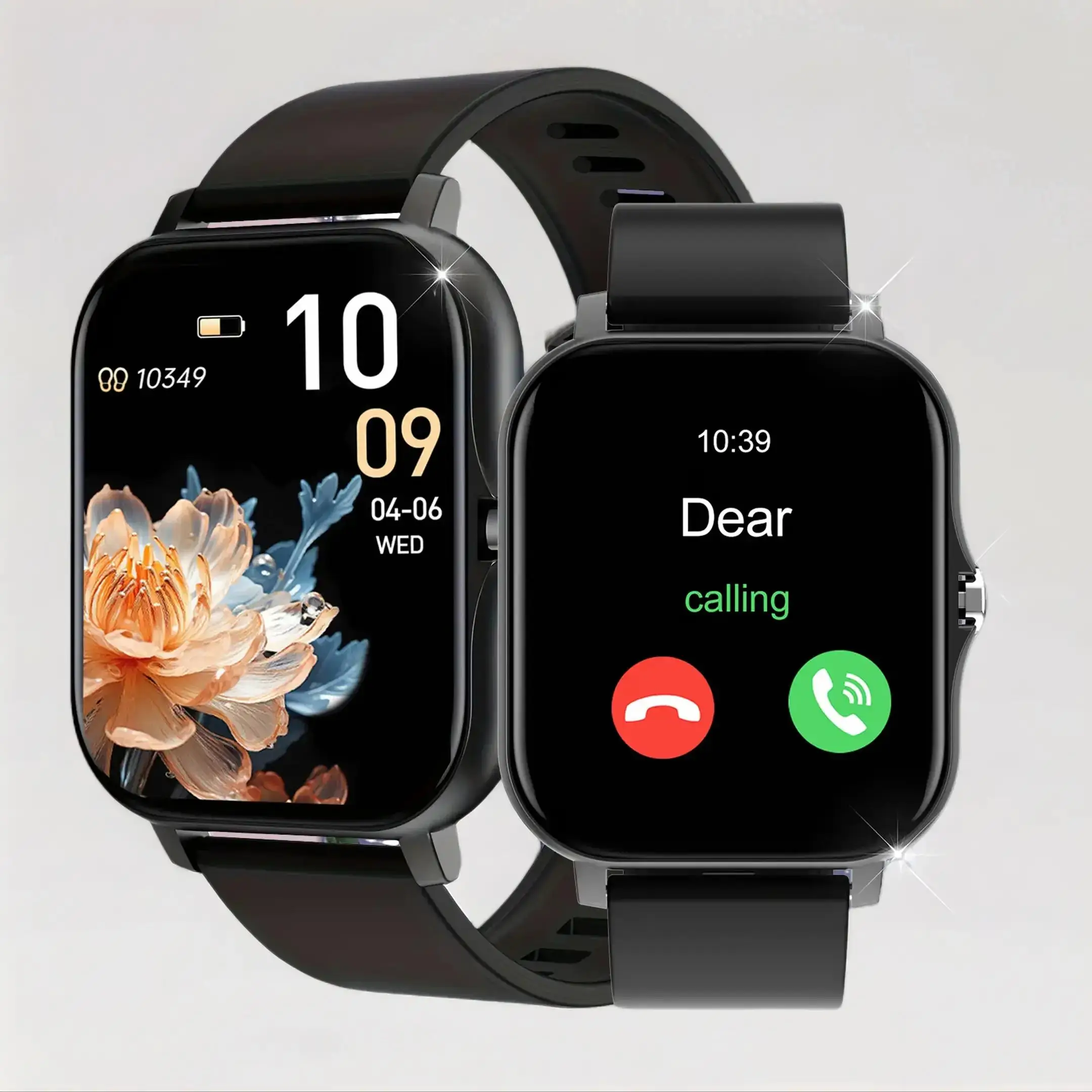 Multifunctional Sports Smart Watch, 1 Count USB Rechargeable Fashion Digital Watch with Multi-Sport Modes, Wireless Call & Message Reminder, Durable G