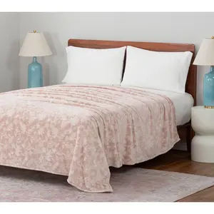Berkshire Farmhouse Fleur Printed Velvetsoft Blanket - King Berkshire Farmhouse Fleur Printed Velvetsoft Blanket - King