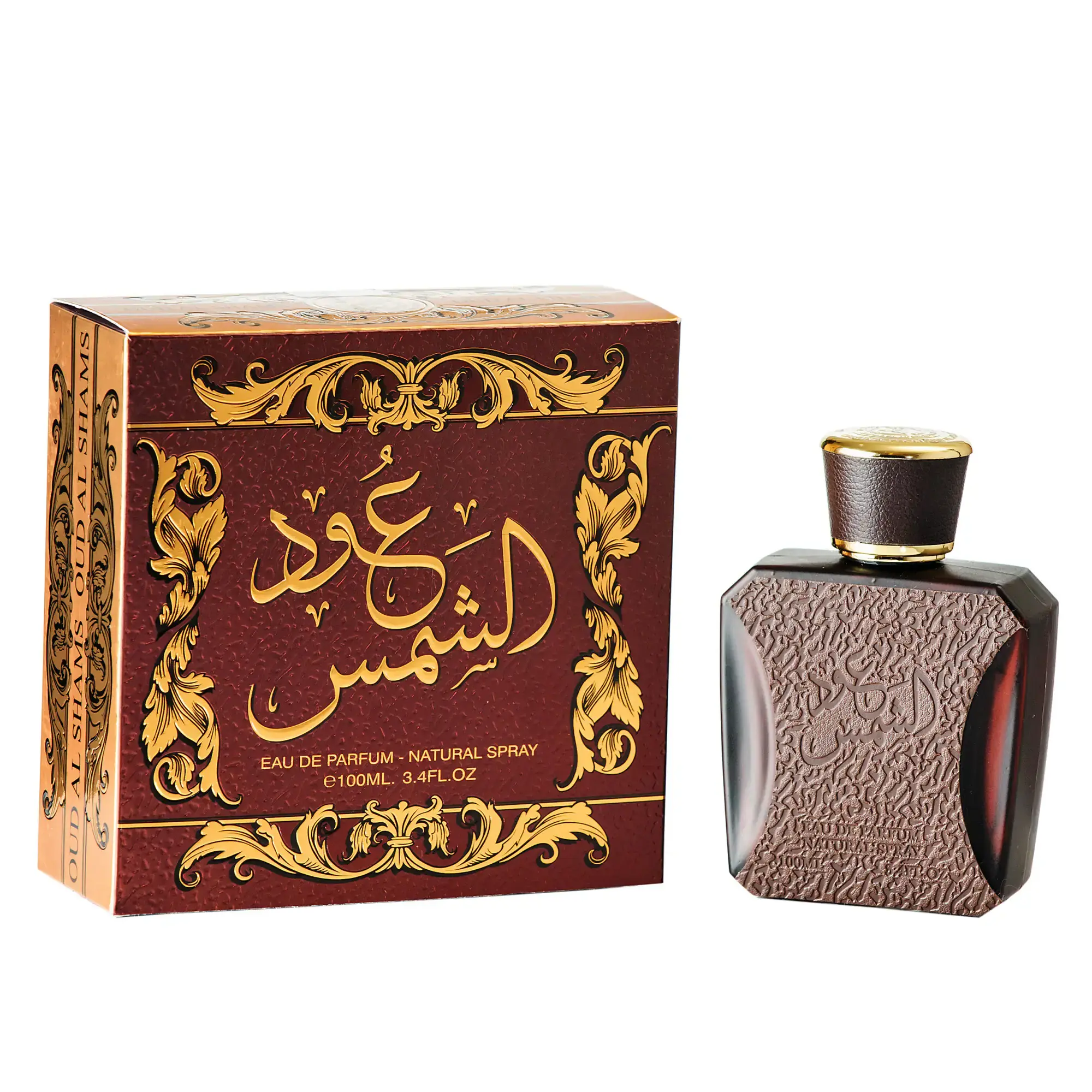 Ard Al Zaafaran Oud Al Shams for Unisex Eau de Parfum Spray, 3.4 Ounce