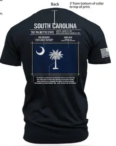 Men's Premium Cotton T-shirt-SCFLAGSCH