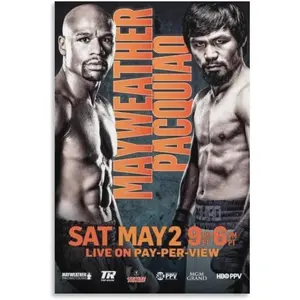 Manny Pacquiao Boxing Poster (5) Posters Art Print Wall Photo Paint Poster Hanging Picture Family Bedroom Decor Gift