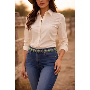 MINI FLOWER CONCH BELT