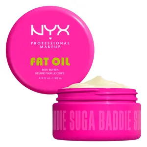 [NEW] Fat Oil Body Butter, Avocado Oil and Shea Butter, 24 HR Hydration, Fast Absorbing, Whipped Formula, Vegan & Cruelty-Free, NYX Professional Makeup