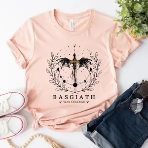 Basgiath War College Book Shirt,, Dragon Rider Shirt, Fantasy Bookish Shirt, Book Lover Shirt, Bookworm Shirt, Book Shirt