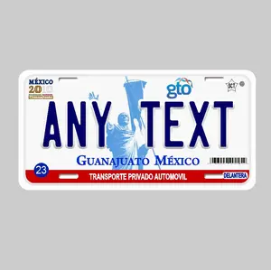 Placas de Guanajuato Personalizadas Personalized License Plates