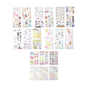 Zink Colorful Decorative Sticker Set for Instant Photo Projects, Compatible with Kodak, HP and More