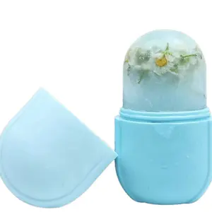 Ice Roller - Ice Cube for Skincare Comfort Facial Calming Tightening Soothing Daily Pink