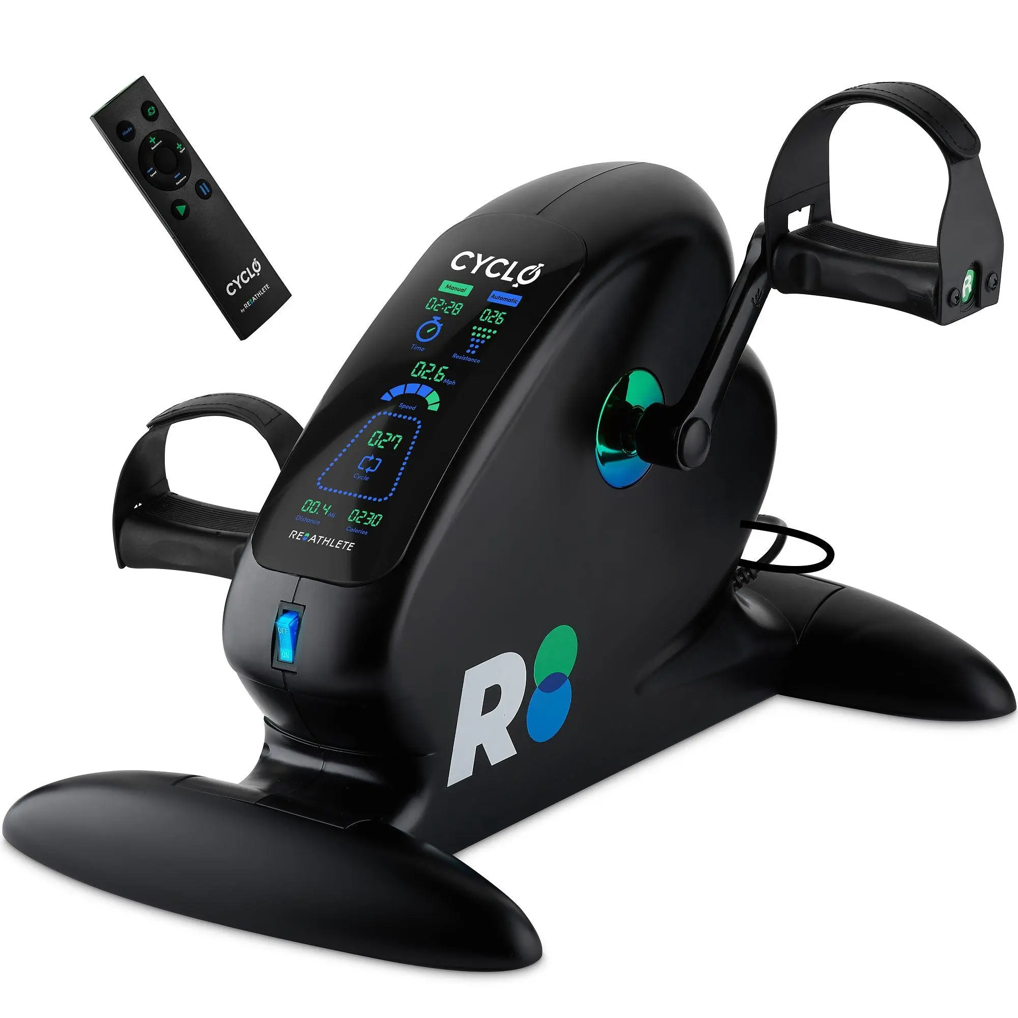 REATHLETE CYCLO Compact Electric Pedal Exerciser for Training and Rehabilitation REATHLETE CYCLO Compact Electric Pedal Exerciser for Training and Rehabilitation