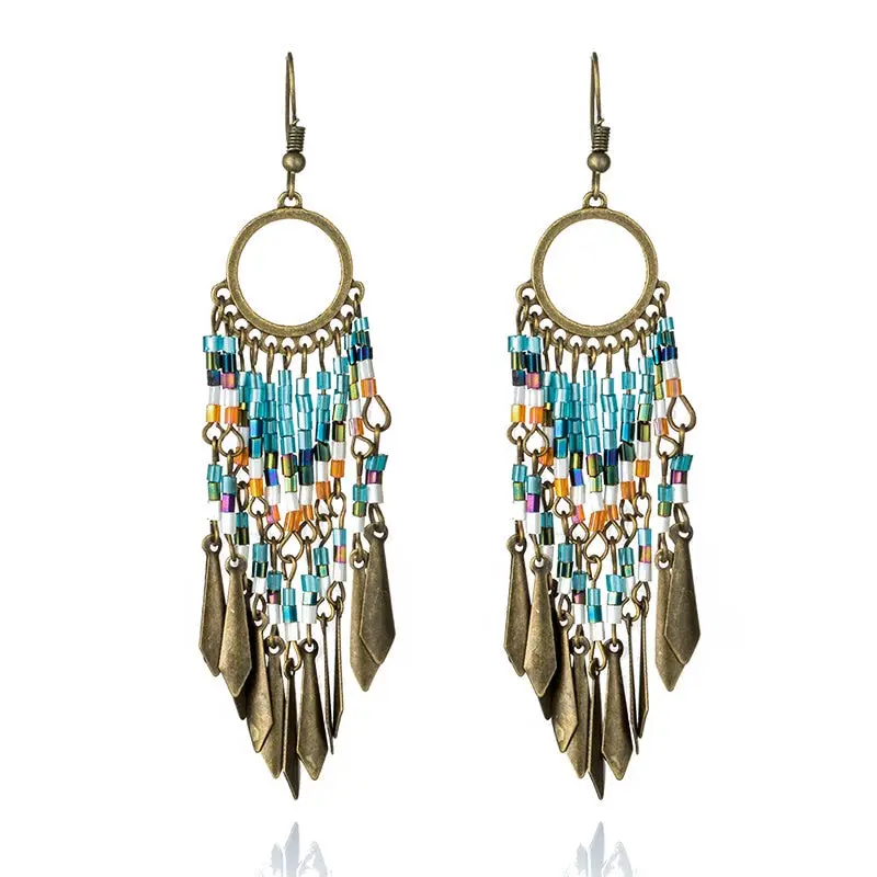 Boho Beaded Dream Earrings