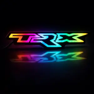 TRX LED Grille Badge – Multicolor RGB Flow Series (Bluetooth App Controlled) | RAM TRX 2020–2024