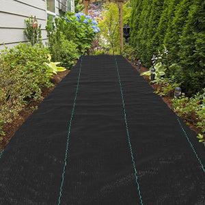 【GARVEE】3oz 6.5ft x 300ft Premium Heavy Duty Weed Barrier Fabric