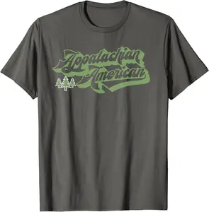 Appalachian American Vintage Appalachia Pride Graphic T-Shirt - Andrewzhang Shop 62B0B133JKKC