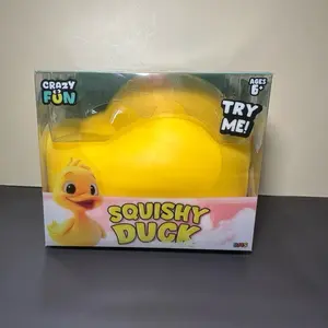 Crazy fun Yellow Duck Squeeze Toy