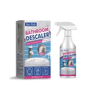 Jue Fish Bathroom Descaler - 600ml/2 Fl Oz - Gentle Formula for Removing Dirt & Scale - Easy to Rinse Off - No Residual Stains - Home Cleaning Agent