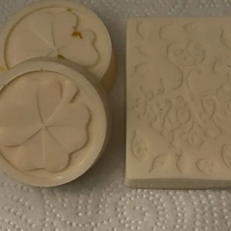Goat Milk Soaps - Single Soap in Circular & Rectangular Forms, Ideal for Cleansing and Skincare