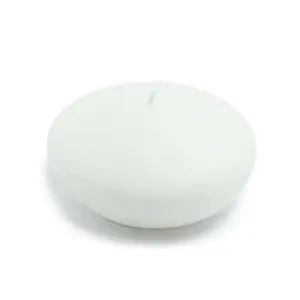 212 MAIN White 4 in. Unscented Handpoured Long-Burning Extra-Large Wax Floating Candles - 3 Pieces per Box, for Home Decoration, Camping & Hiking Water Lighting