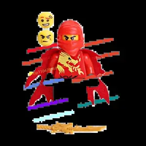 2026 new MOC Building Blocks  Anime Dragon Clothes Toys Assembled and Spliced Collectible Ornaments Holiday Gifts