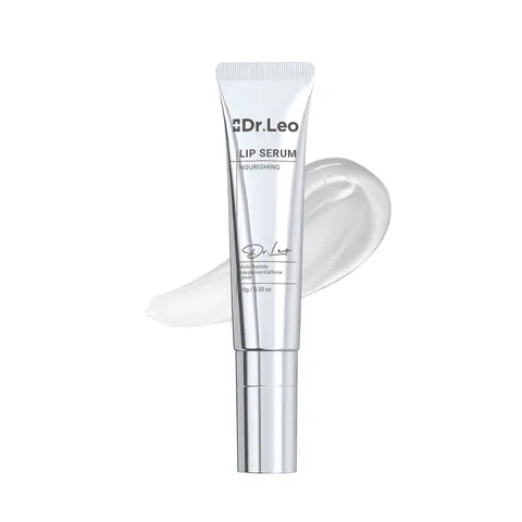 Dr. Leo Peptide Lip Serum - Daily Lightweight, Soothing, Oil-Free, Peptide-Rich Treatment for Fine Lines, Dryness, Dull Lips & Moisture Boost, Alcohol-Free