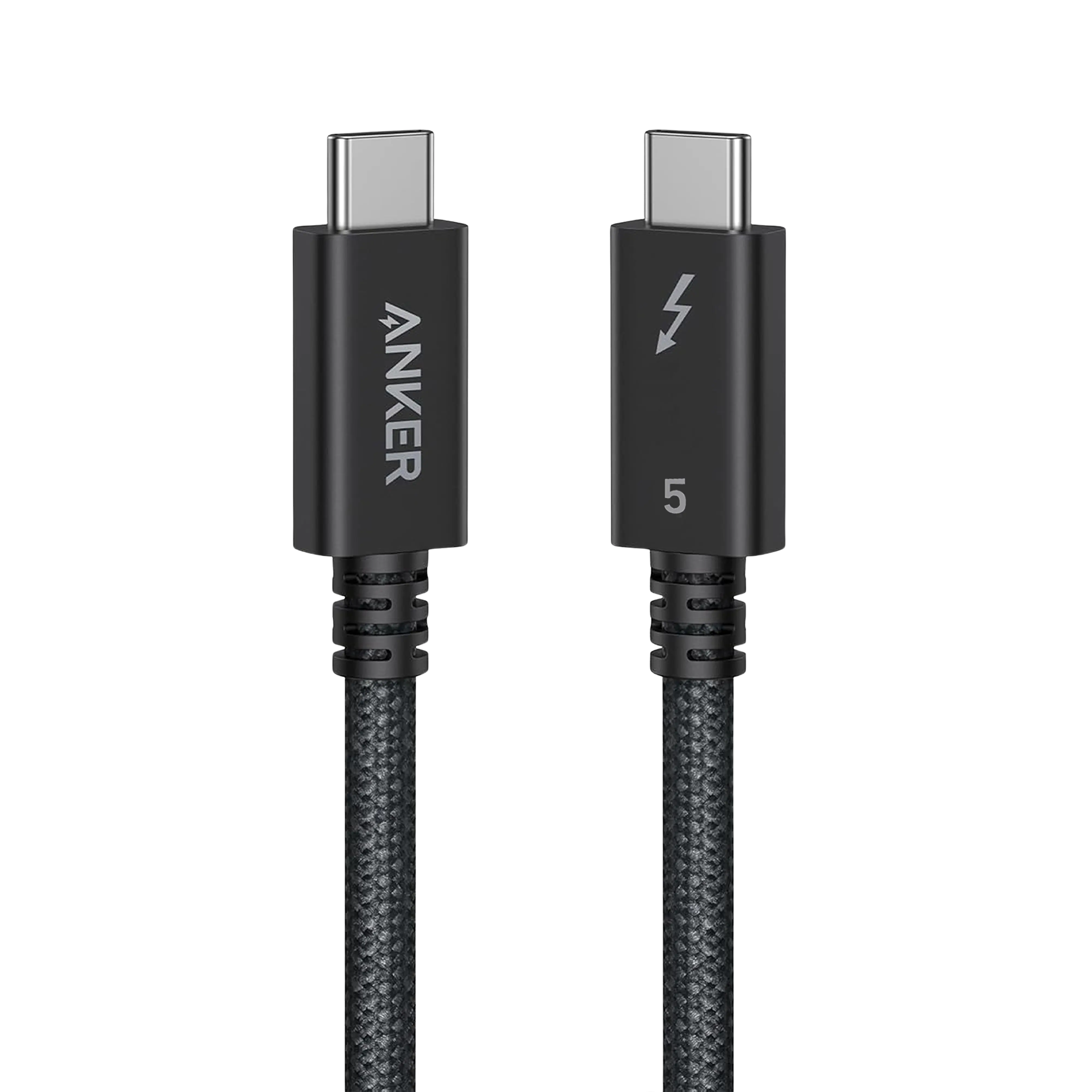 Anker Prime Thunderbolt 5 Cable (3.3 ft / 1.7 ft, 80 Gbps, 240W)
