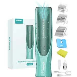 Baby Hair Clipper,Vaccum Hair Clippers for Kids/Toddlers,Cordless Baby Hair Cutting Kit with Two Modes,Baby Hair Trimmer Haircut Machine in Large Hairs Storage Space,Rechargeable,Waterproof