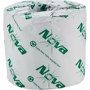 212 MAIN 4Nova 4.5x3 in. White 2-Ply Ultra-Soft Recycled Fiber Bath Tissue - 96-Sheet Pack