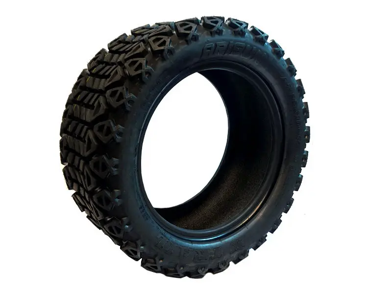 10 Inches All Terrain Golf Cart Tire, 22" Diameter, AT06 Pattern, High Grip, Max PSI 32 (Size 22x11-10)