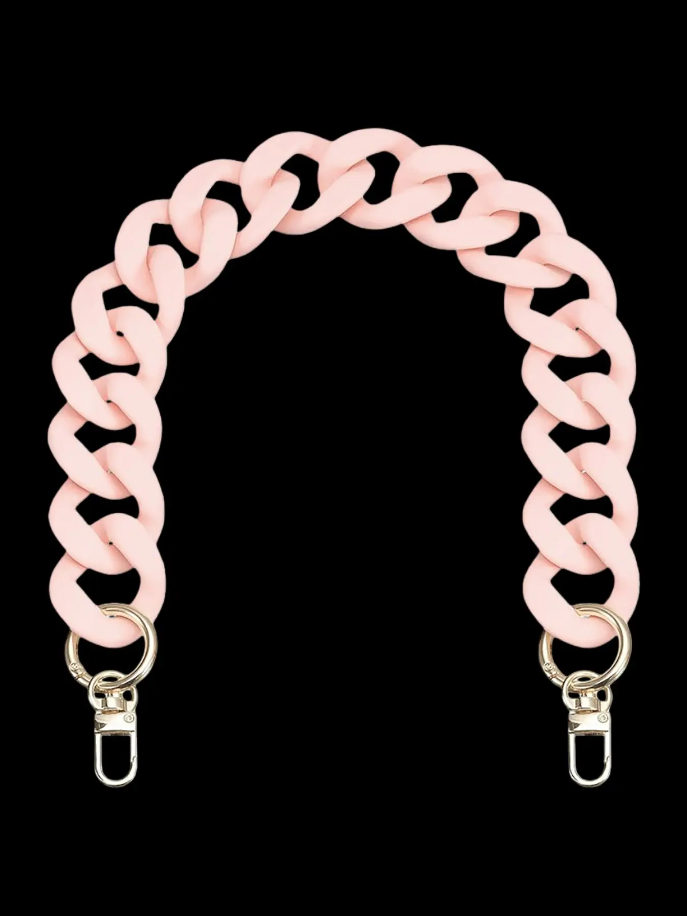 17.72 Inch Resin Wallet Chain, Stylish Acrylic Bag Extender Chain with Extended Short Replacement, Fashionable Chain Strap, Handbag & Shoulder Bag Accessory, Chain for Purse, Accessories For Bags