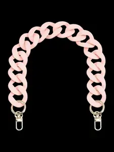 17.72 Inch Resin Wallet Chain, Stylish Acrylic Bag Chain with Extended Short Replacement, Fashionable Chain Strap, Handbag & Shoulder Bag Accessory