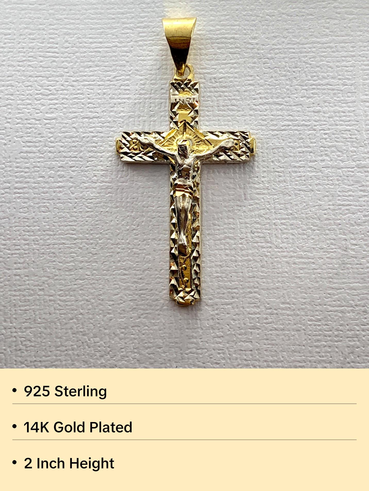 Radiant Cross Pendant