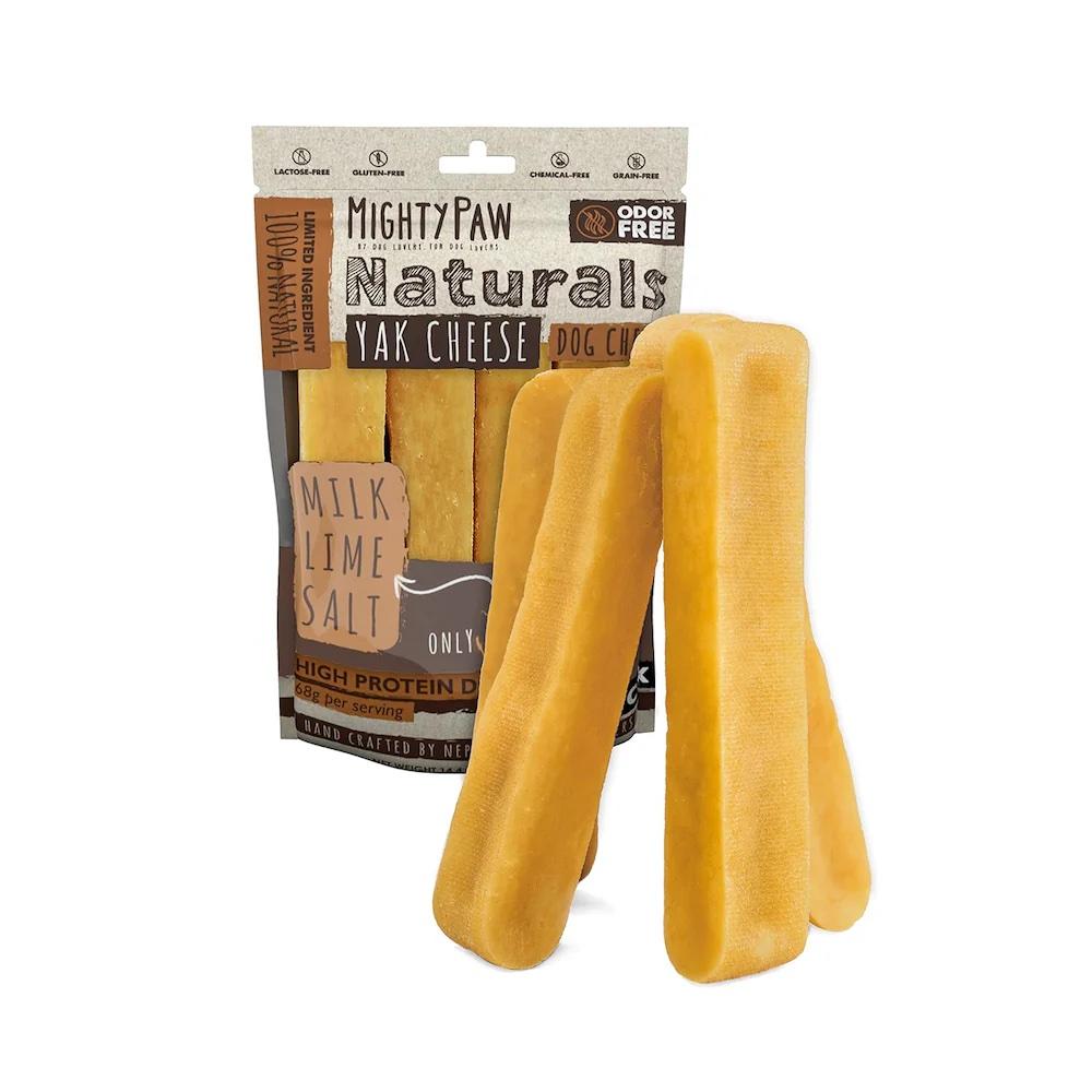 Mighty Paw Yak Cheese Dog Chews: All-Natural Treats for Your Pup