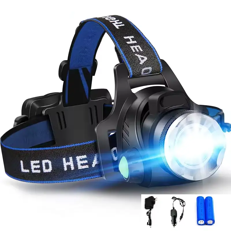 Headlamp, Upgrade High Lumens Ultra Bright Headlamp, 3 Modes USB Rechargeable LED Work Headlight Waterproof Flashlights Headlamps for Adults Running Camping Fishing Hiking Biking